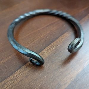 Handmade Iron upper arm bracelet